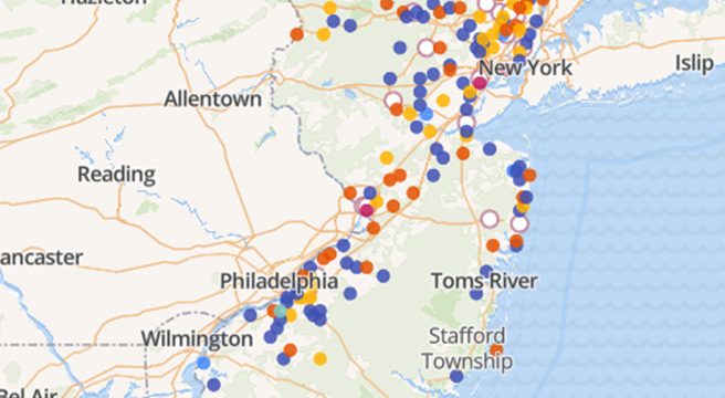 Graphic: map of New Jersey